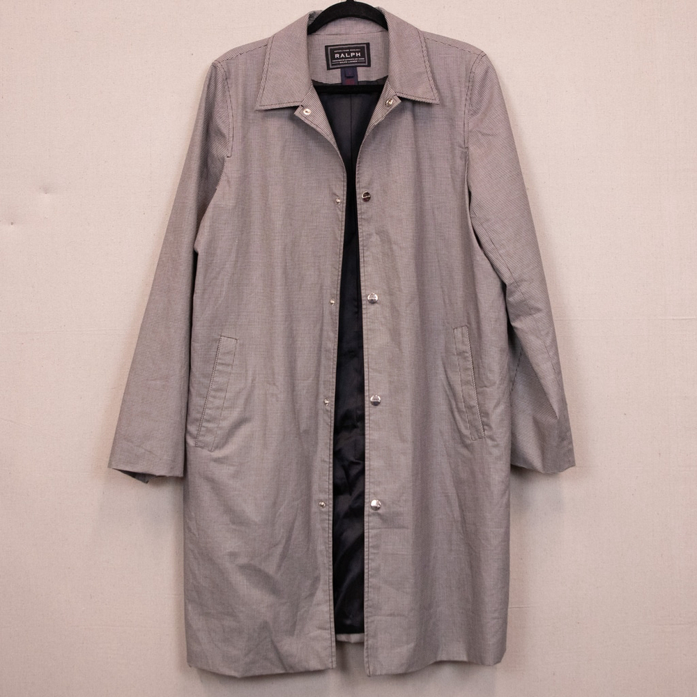 Ralph Ralph Lauren houndstooth trench coat-L